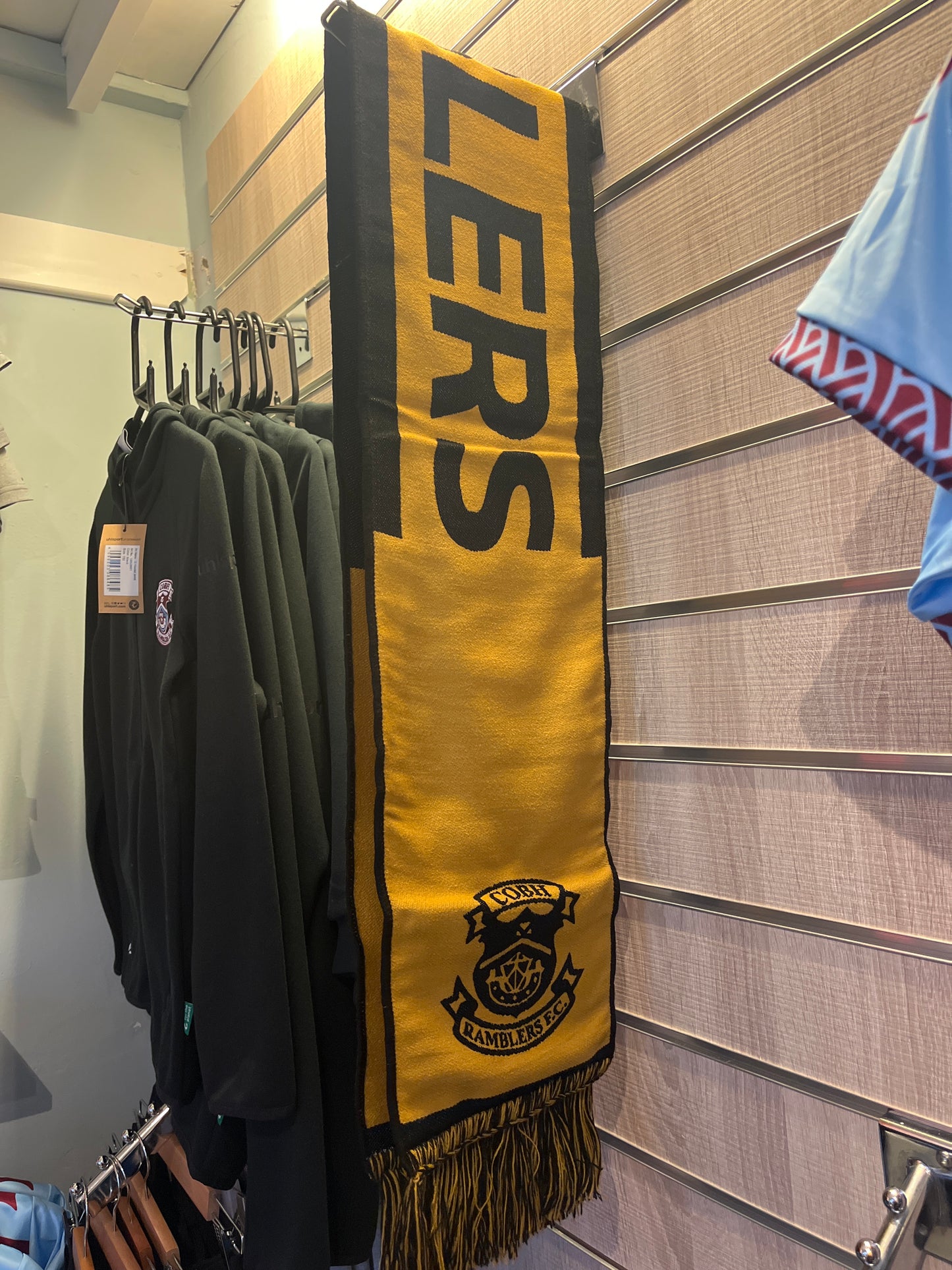 CRFC Gold/Black “Ramblers” Scarf