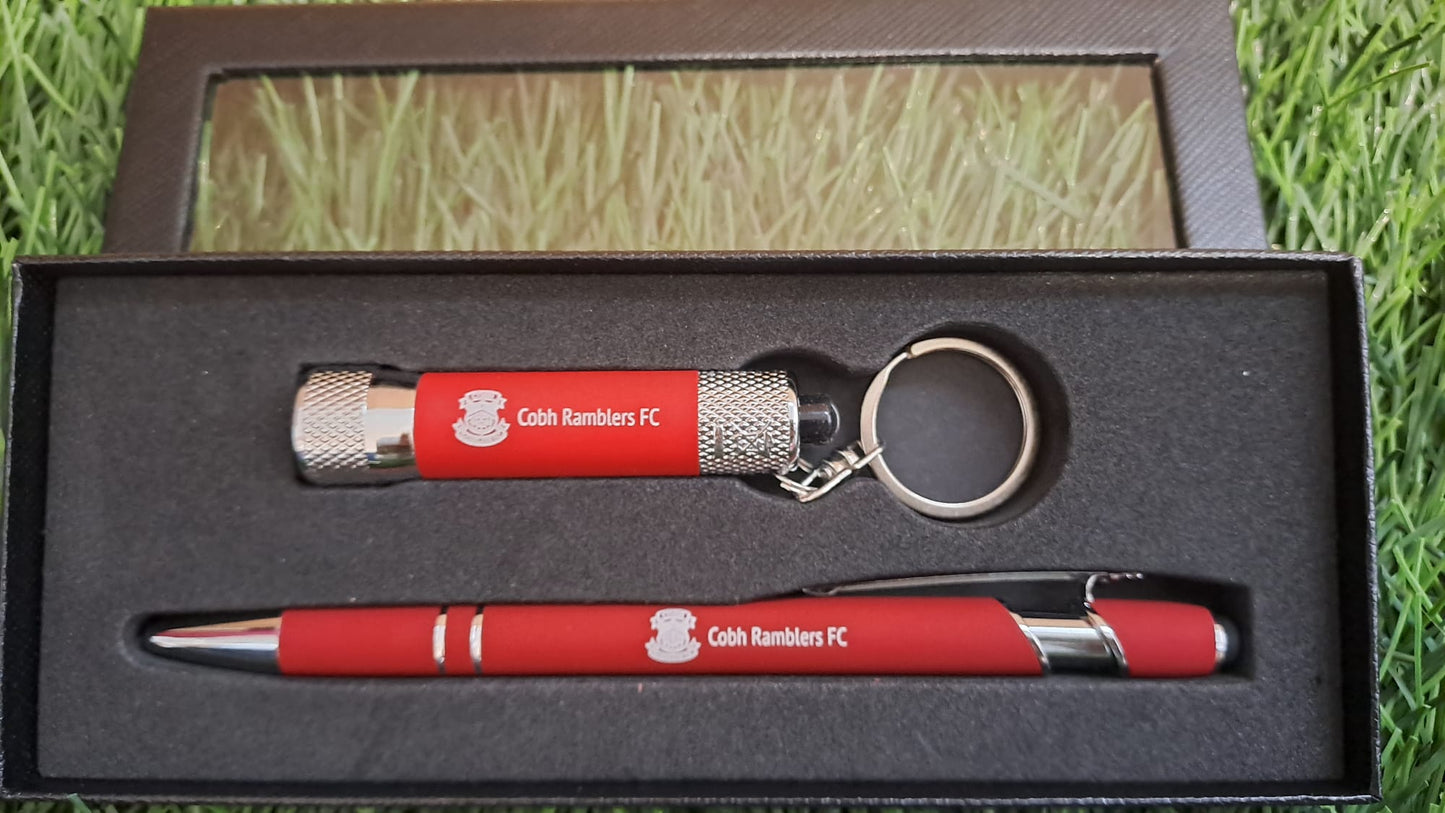 CRFC Pen & Flash Light Gift Set in Gift Box