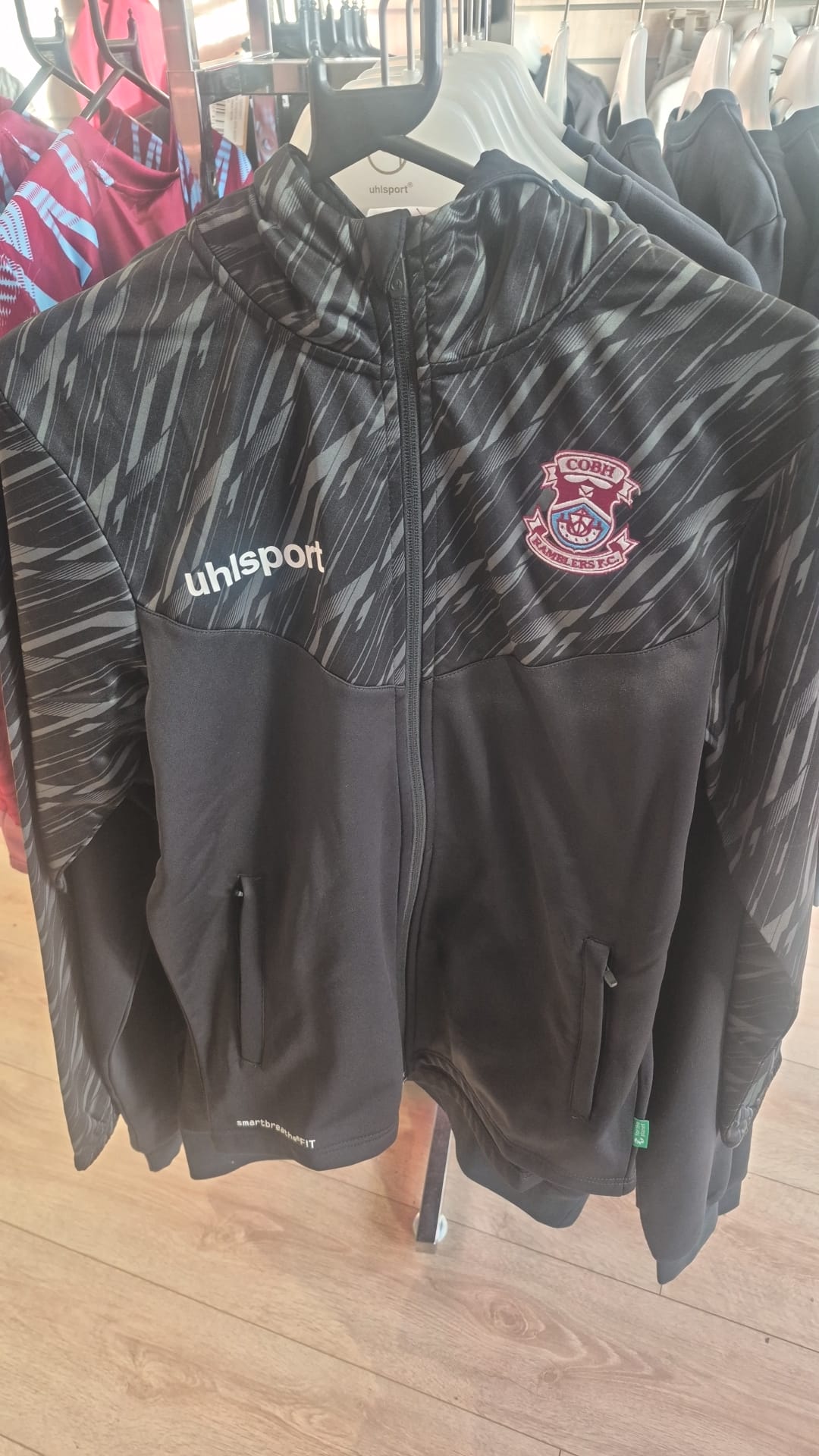 Ulhsport Black Progressive 28 Multi Hood Jacket - Adult