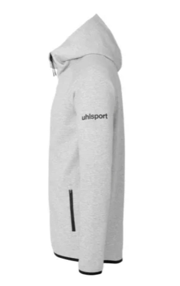 Uhlsport CRFC Hooded Jacket Grey - Adult