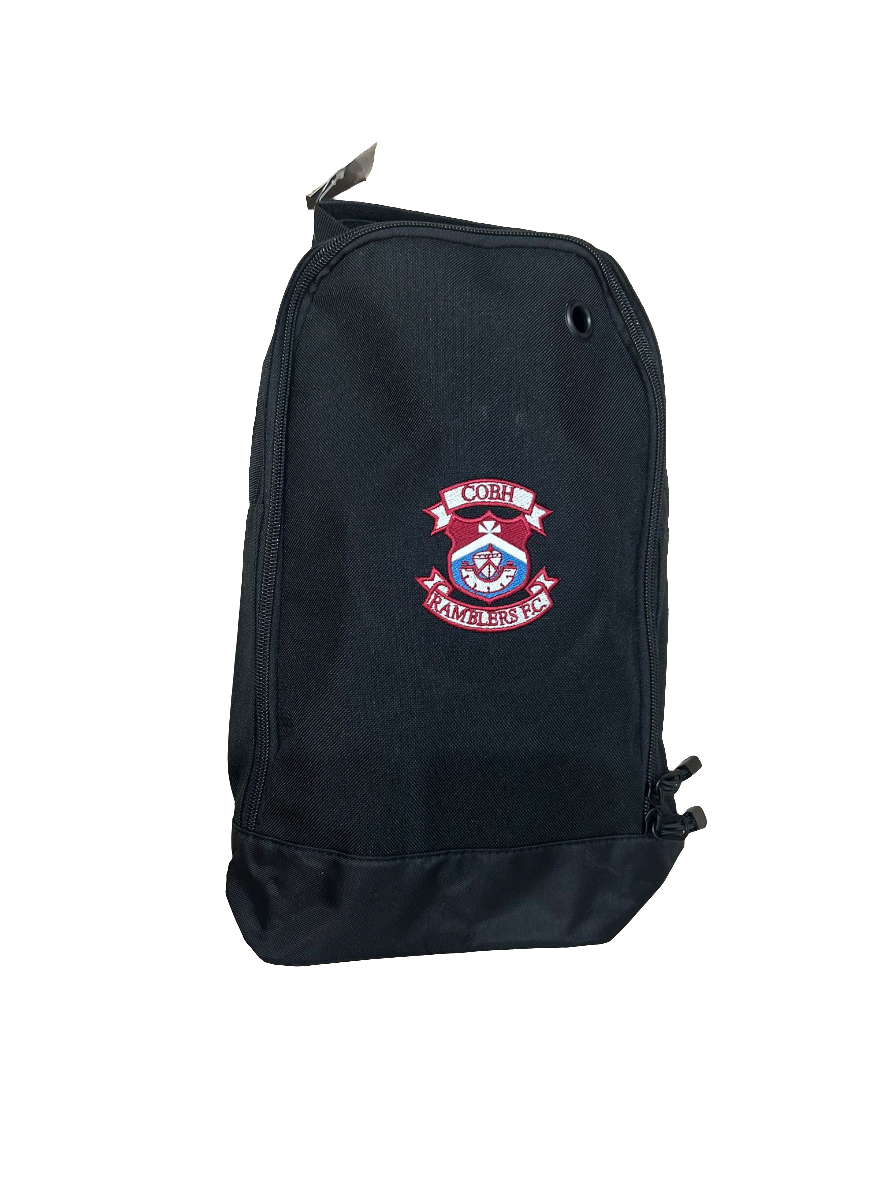 CRFC Crested Boot Bag Black