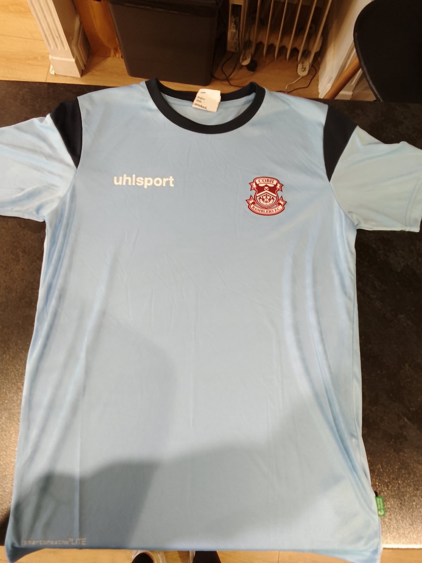 Uhlsport CRFC squad 27 training jersey sky blue/navy - adult