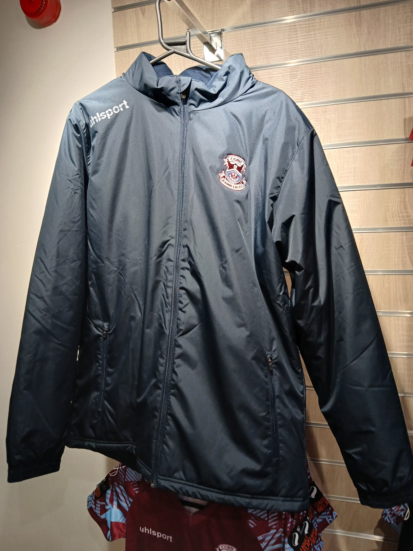 Uhlsport CRFC Essential Coach Jacket Navy - Adult