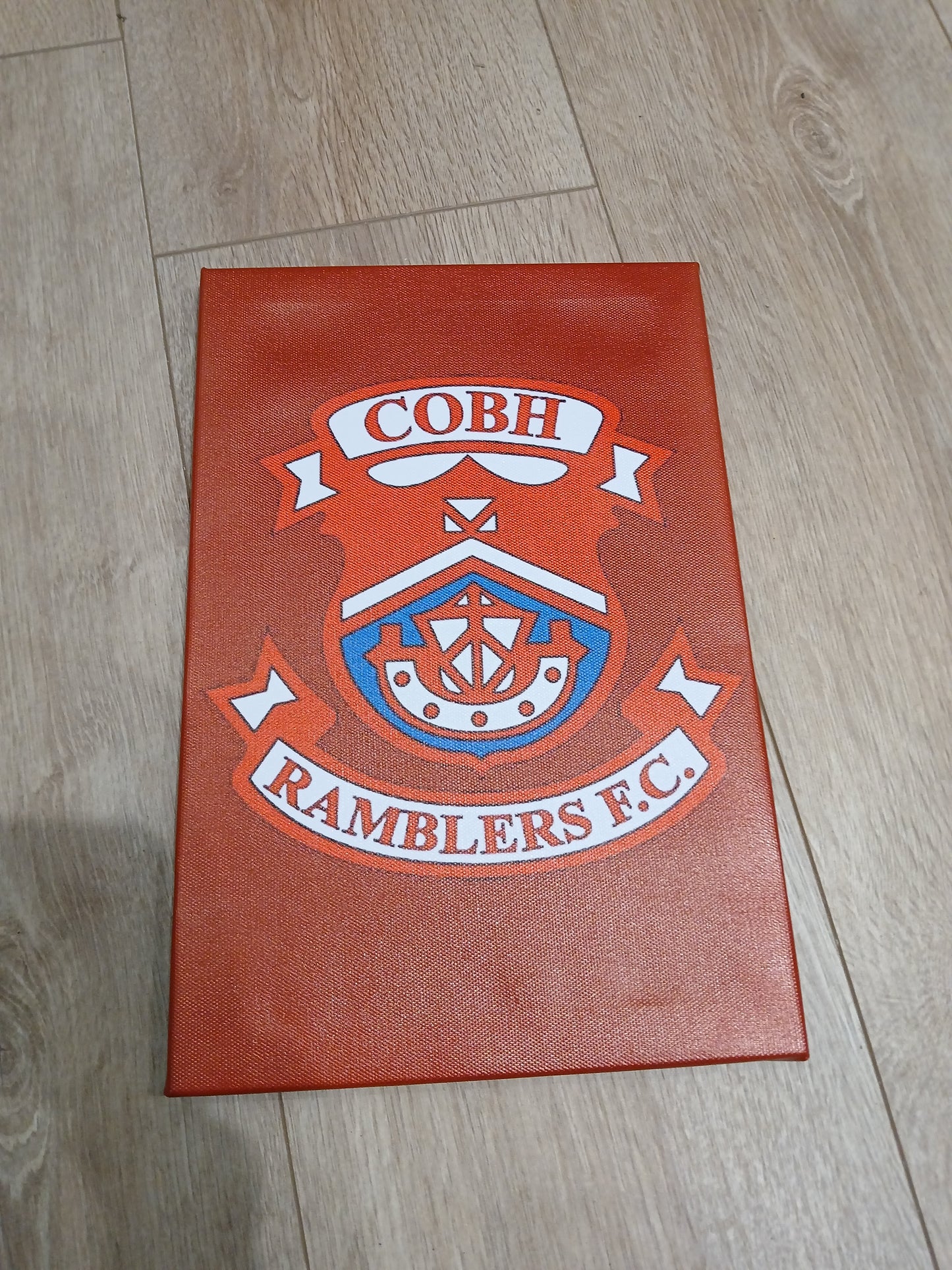 CRFC Canvas Crest Print