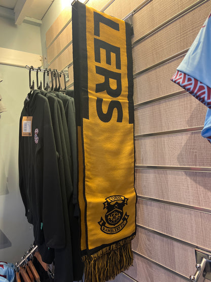 CRFC Gold/Black “Ramblers” Scarf
