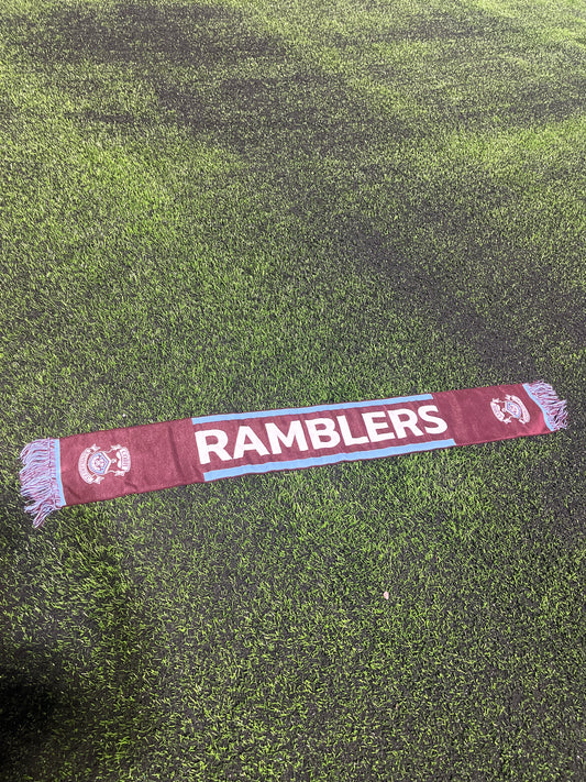 CRFC Claret/Blue “Ramblers” Scarf