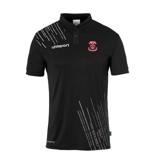 Uhlsport CRFC Score 26 Poly Polo Black - Kids/Youth