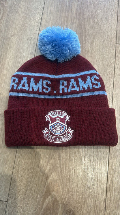 CRFC Claret Bobble Hat 2026