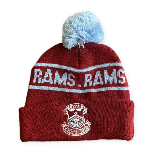 CRFC Claret Bobble Hat 2026