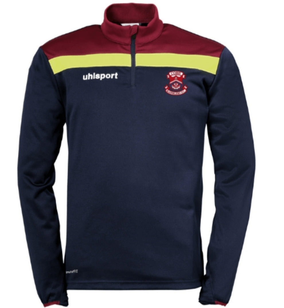 Uhlsport CRFC Offense 23 1/4 Zip Top - Kids/Youth