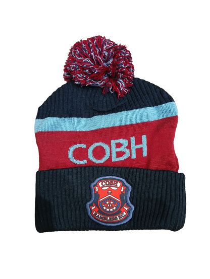 CRFC Bobble Hate Navy / Claret / Blue